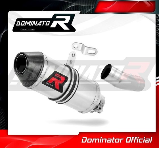 KA047DF-S Dominator exhaust silencer low level hp3