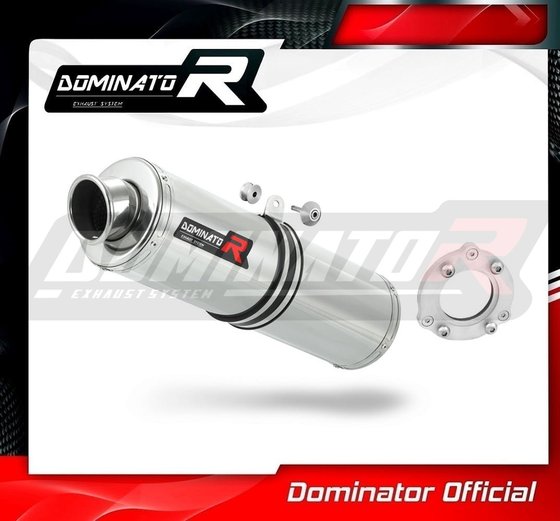 SU032DST-S Dominator exhaust silencer muffler bolt-on st