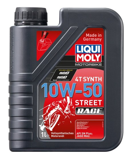 LIQUI MOLY 4t syn 10w-50 str race 1l engine oil