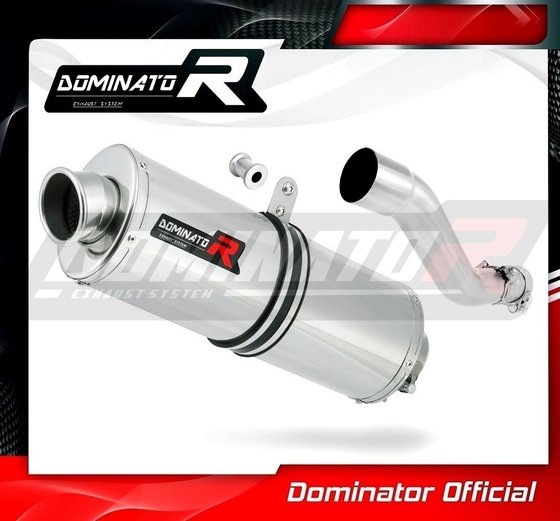 YA034DA-S Dominator exhaust silencer oval