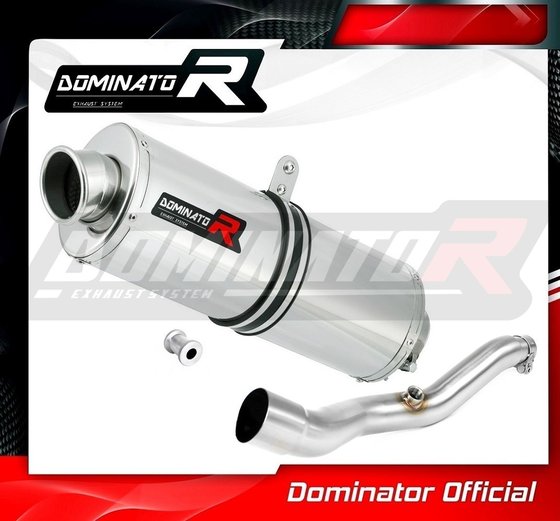 SU088DA-S Dominator exhaust silencer oval