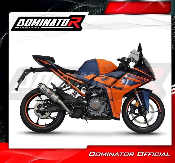 KT074DF Dominator exhaust silencer muffler hp3 + db killer