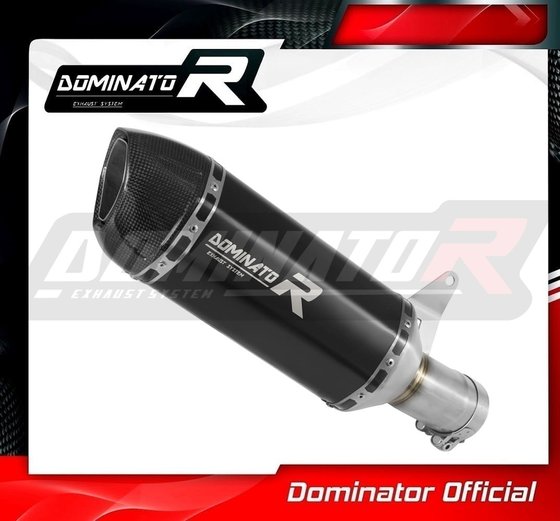 BW102DFBL-S Dominator exhaust silencer hp1 black