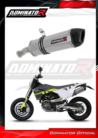 HS004DF Dominator exhaust silencer muffler hp1 + db killer