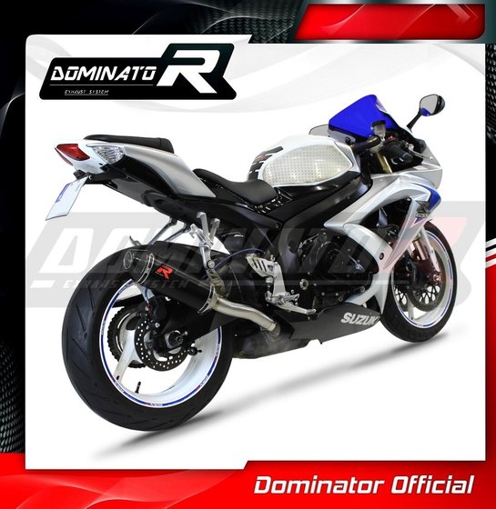 SU099DFBL-S Dominator exhaust silencer hp3 black