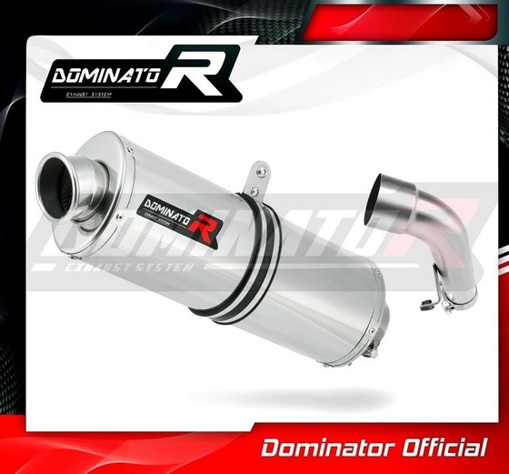 HO020DA-S Dominator exhaust silencer oval