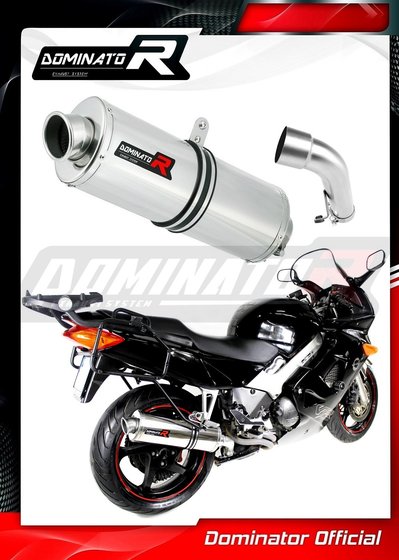 HO020DA-S Dominator exhaust silencer oval