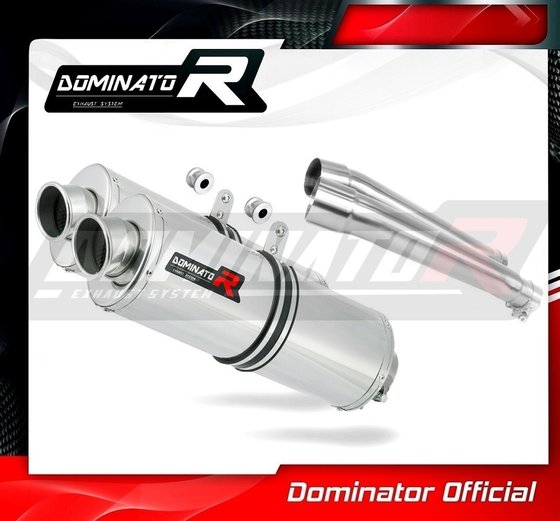 CG004DA-S Dominator exhaust silencer oval