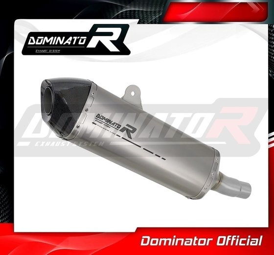 BE004DFT-S Dominator exhaust silencer muffler titanium hp7