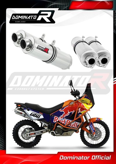 KT012DST-S Dominator exhaust silencer muffler st