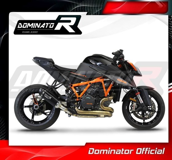 KT065DFBL-S Dominator exhaust silencer hp6 black