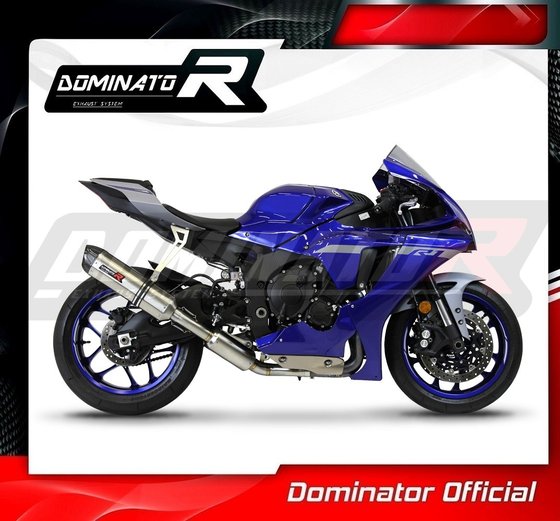 YA123DFEX-S Dominator exhaust silencer hp1 race