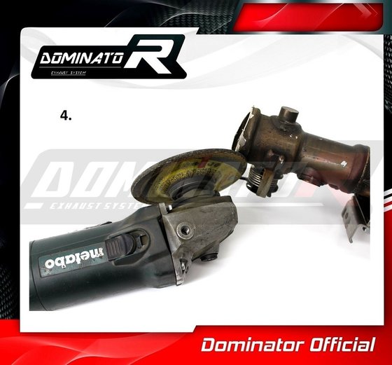 SU098DFF-S Dominator exhaust silencer hp3 low level