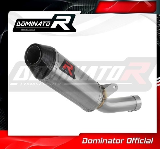 SU098DFF-S Dominator exhaust silencer hp3 low level