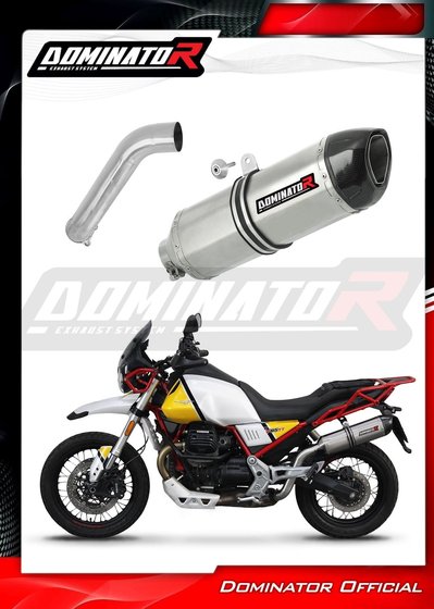 MG009DF Dominator exhaust silencer muffler hp1 + db killer