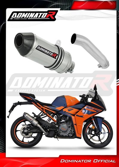 KT075DF Dominator exhaust silencer muffler hp3 + db killer