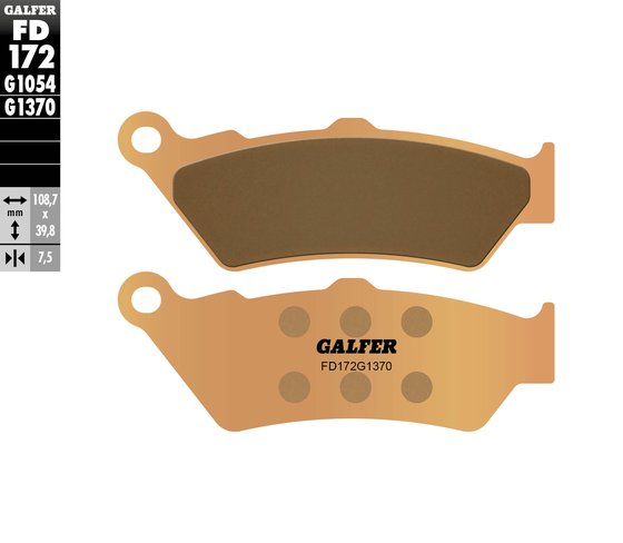 GALFER sintered ceramic brake pad