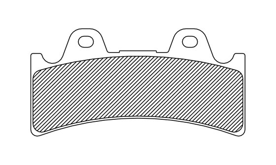 DRAG SPECIALTIES sintered brake pad