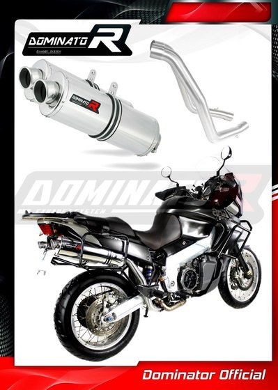 AP019DA-S Dominator exhaust silencer oval