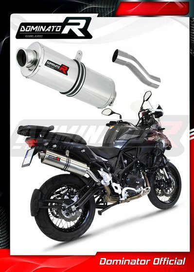 BE001DA-S Dominator exhaust silencer oval