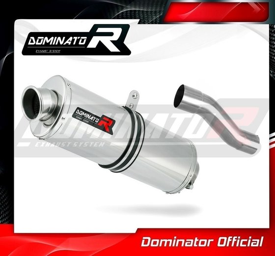 BE001DA-S Dominator exhaust silencer oval