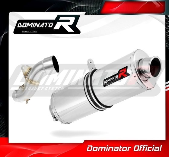 KT024DA-S Dominator exhaust silencer oval