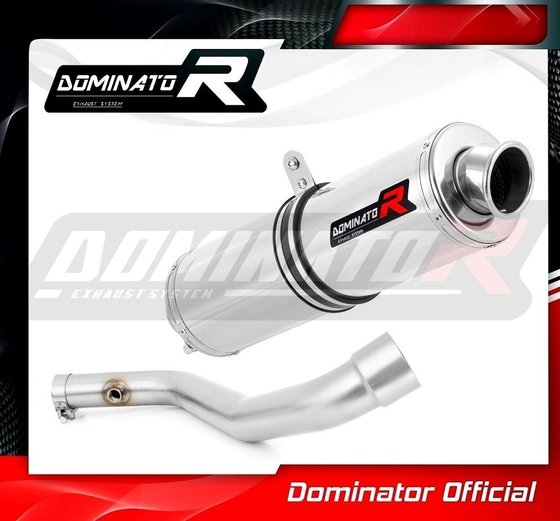 BW010DST-S Dominator exhaust silencer round