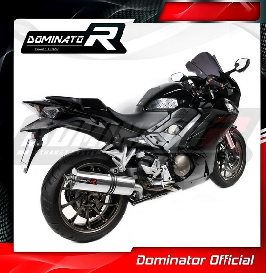 HO092DA-S Dominator exhaust silencer oval