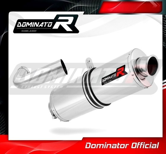 MG003DA-S Dominator exhaust silencer oval