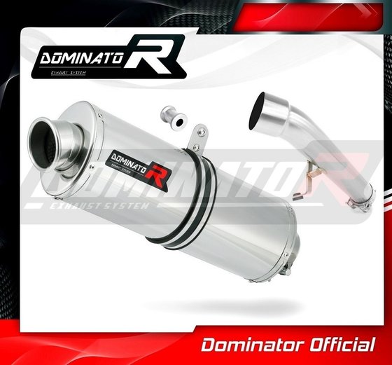 HO003DA-S Dominator exhaust silencer oval