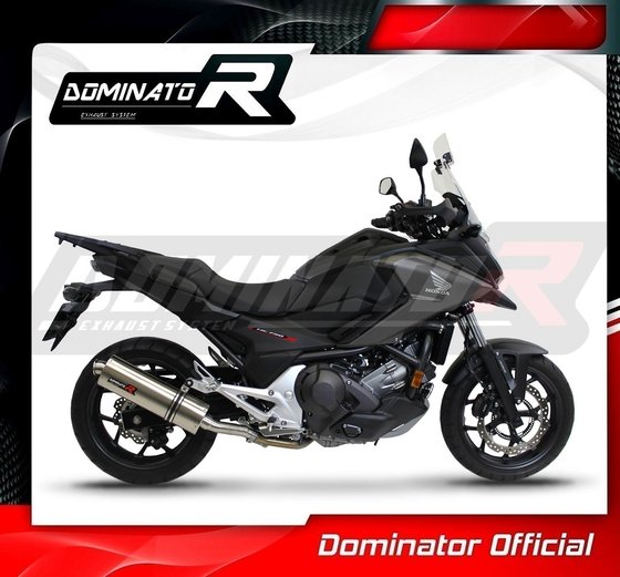 HO050DA-S Dominator exhaust silencer oval