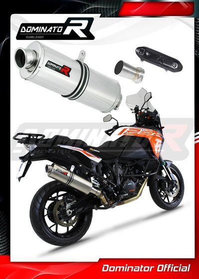 KT048DA-S Dominator exhaust silencer oval