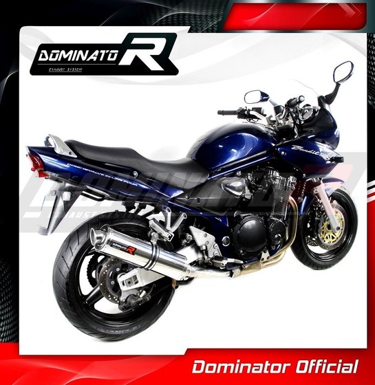 SU070DST-S Dominator exhaust silencer round