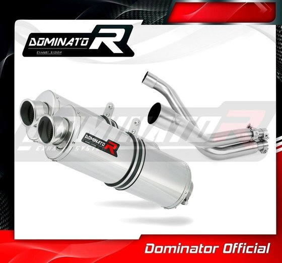 HO093DA-S Dominator exhaust silencer oval