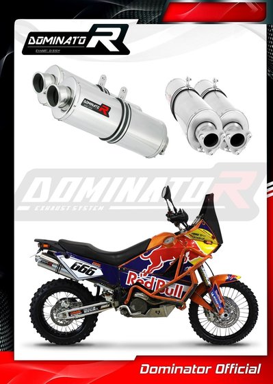 KT001DA-S Dominator exhaust silencer muffler ov