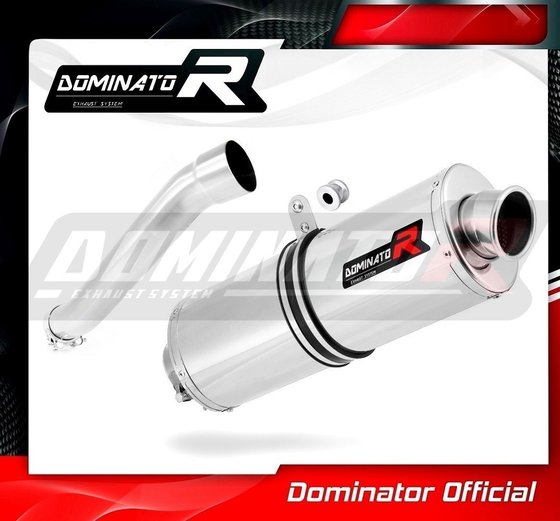 YA033DA-S Dominator exhaust silencer oval