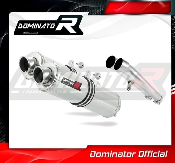 HO071DST-S Dominator exhaust silencer round