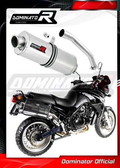 TR011DA-S Dominator exhaust silencer oval