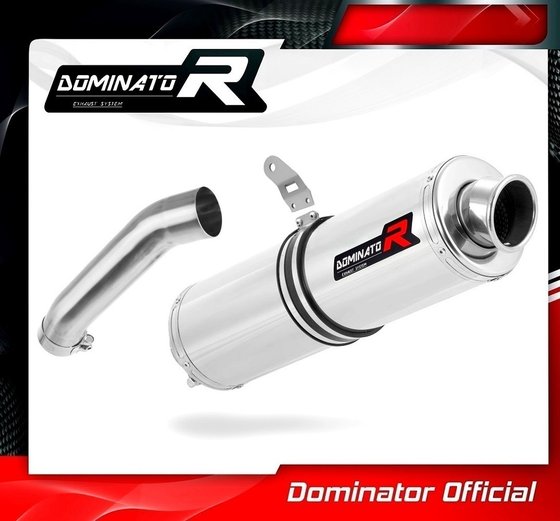 BW101DST-S Dominator exhaust silencer round