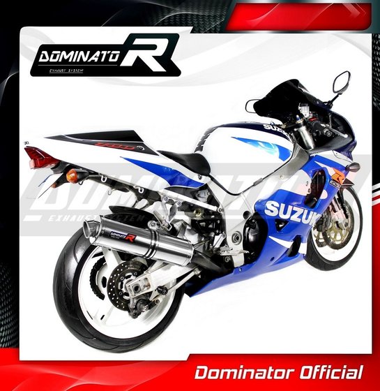 SU076DST-S Dominator exhaust silencer round