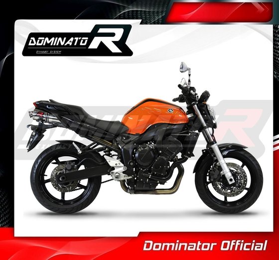 YA018DST-S Dominator exhaust silencer round