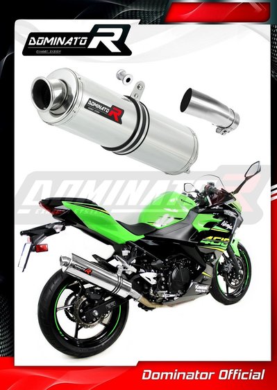 KA062DST-S Dominator exhaust silencer round