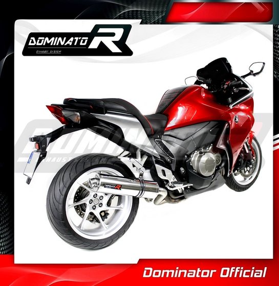 HO076DST-S Dominator exhaust silencer round