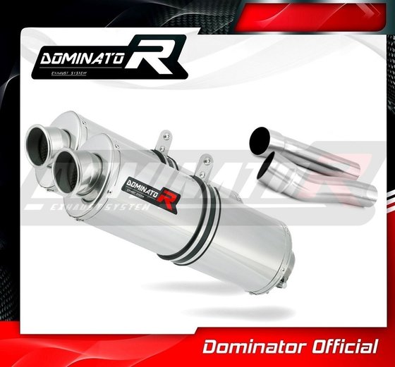 DU004DA-S Dominator exhaust silencer oval