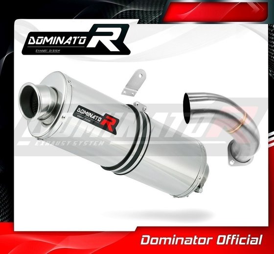 AP033DA-S Dominator exhaust silencer oval