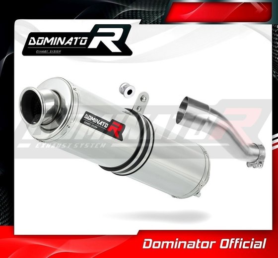 HO087DST-S Dominator exhaust silencer round