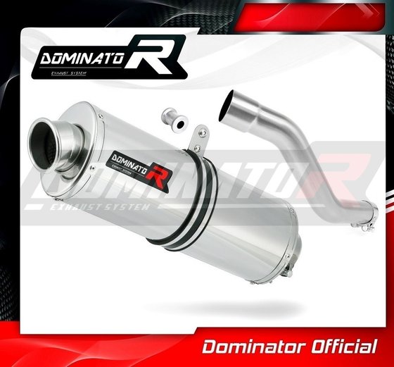 SU049DA-S Dominator exhaust silencer right side oval