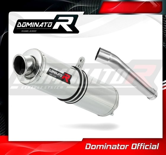 YA115DST-S Dominator exhaust silencer round