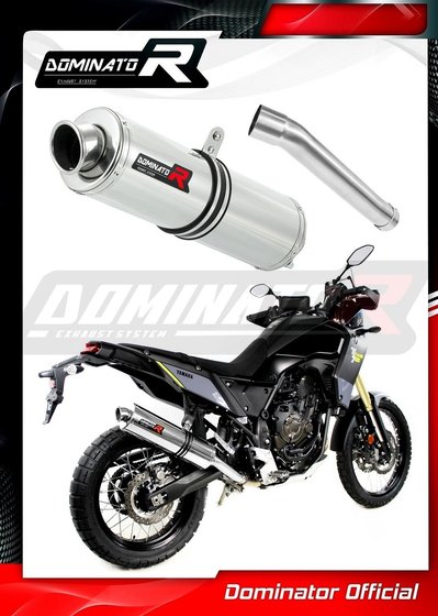 YA115DST-S Dominator exhaust silencer round