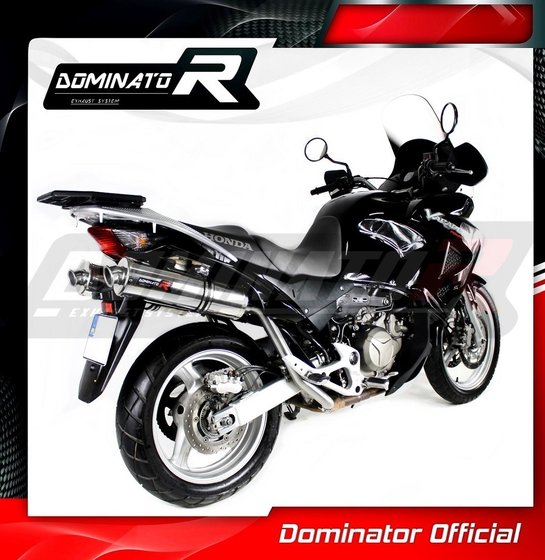 HO028DST-S Dominator exhaust silencer round